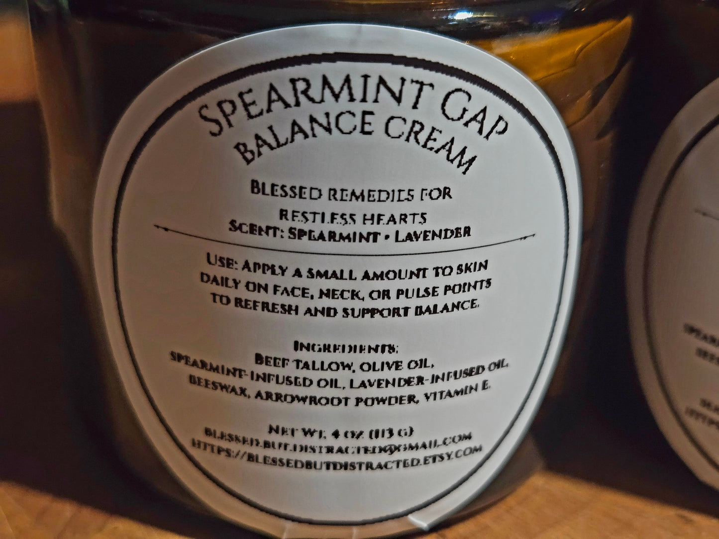 Spearmint Gap Balance Cream