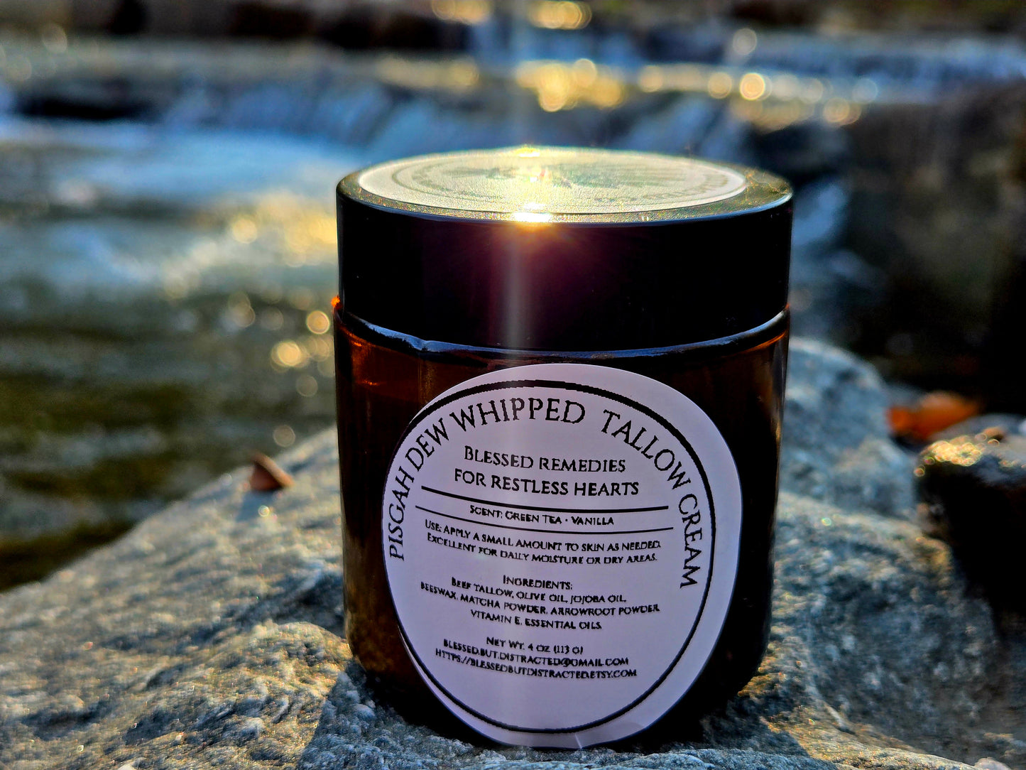 Pisgah Dew Whipped Tallow Cream 4oz.