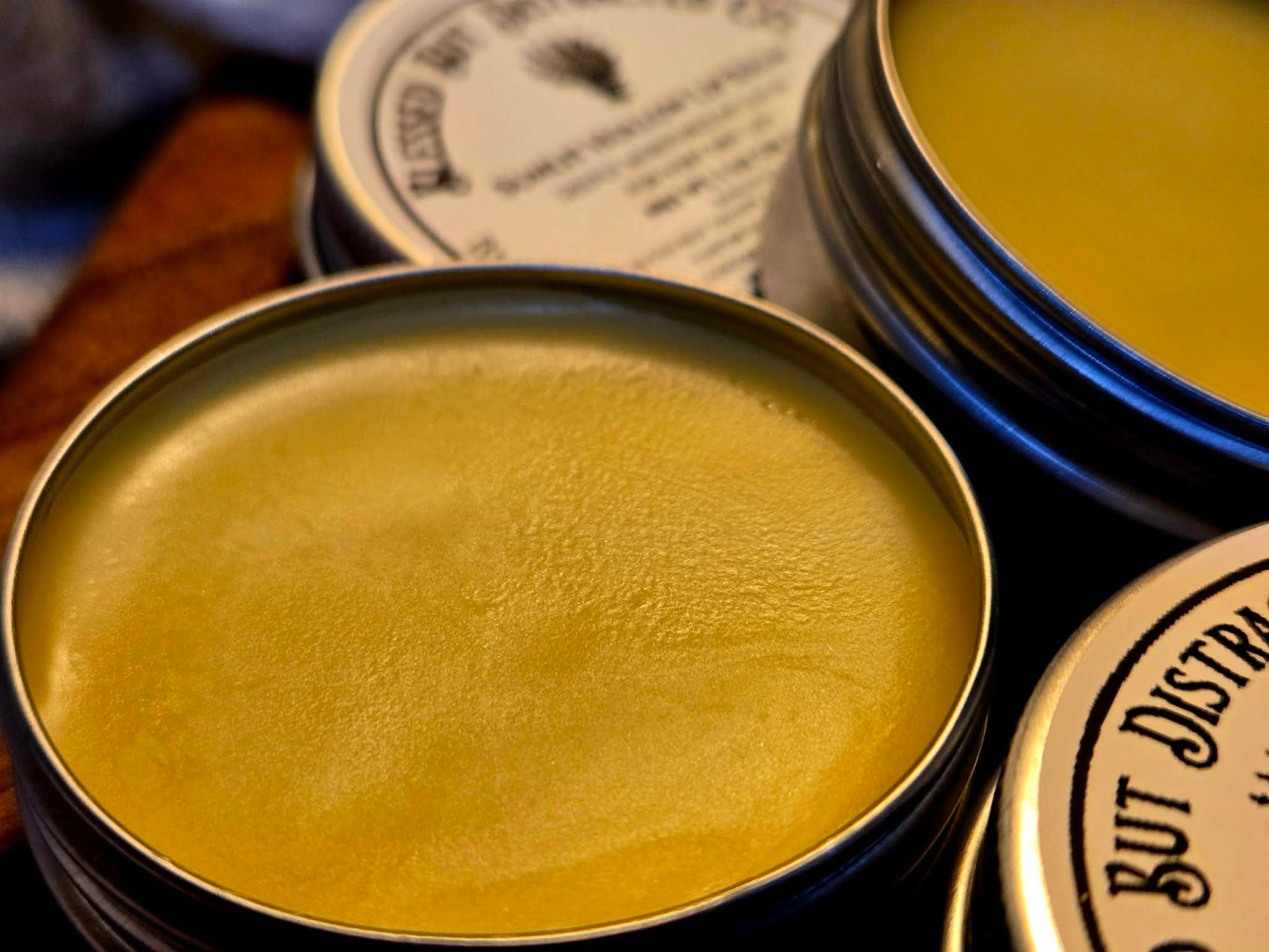 Sunlit Hollow Lip Balm | Botanical Tallow Lip Care with Calendula & Chamomile