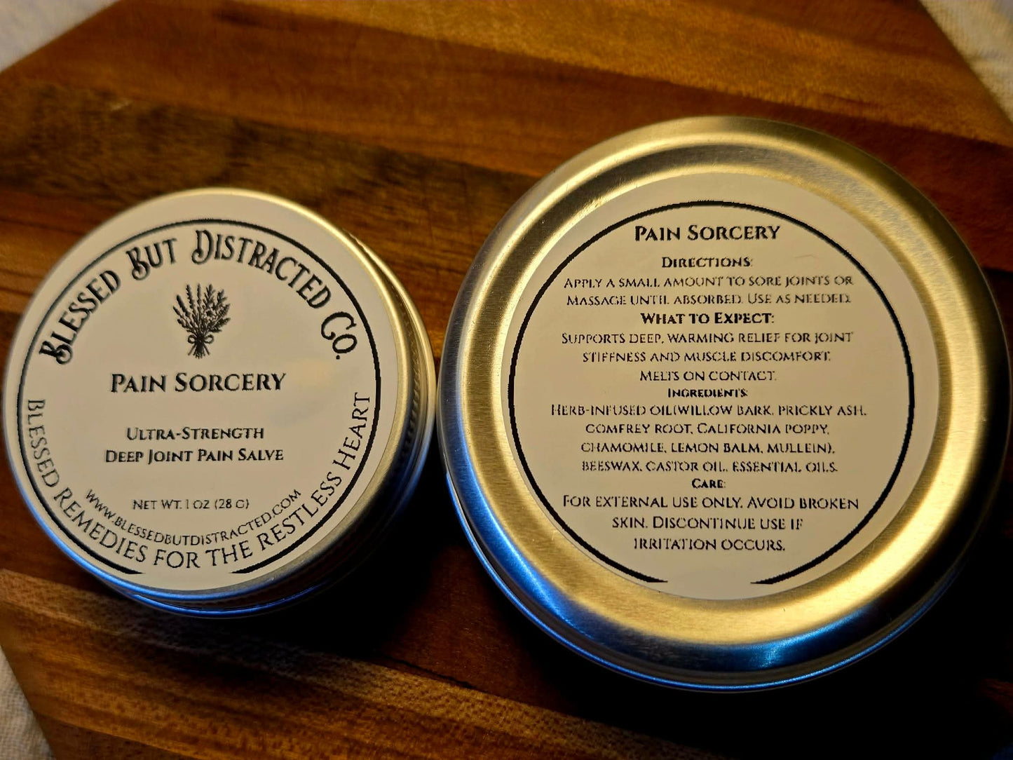 Pain Sorcery – Ultra-Strength Herbal Pain Salve